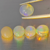 Natural Multi Color Opal 1.82 Ct. 5 Pcs Oval Cabochon Shape 5.3 x 5 Mm Gemstones From Ethiopia Natural Multi Color Opal 1.82 Ct. 5 Pcs Oval Cabochon Shape 5.3 x 5 Mm Gemstones From Ethiopia
