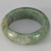 Natural Genuine Mutil-Color Green Jade 21.85 Ct. Round Cabochon Ring Size 9 Gemstone from Thailand Natural Genuine Mutil-Color Green Jade 21.85 Ct. Round Cabochon Ring Size 9 Gemstone from Thailand