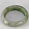 Natural Genuine Mutil-Color Green Jade 20.90 Ct. Round Cabochon Ring Size 9.5 Gemstone from Thailand Natural Genuine Mutil-Color Green Jade 20.90 Ct. Round Cabochon Ring Size 9.5 Gemstone from Thailand