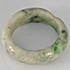 Natural Genuine Mutil-Color Green Jade 24.15 Ct. Round Cabochon Ring Size 9.5 Gemstone from Thailand Natural Genuine Mutil-Color Green Jade 24.15 Ct. Round Cabochon Ring Size 9.5 Gemstone from Thailand