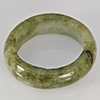 Natural Genuine Mutil-Color Green Jade 23.25 Ct. Round Cabochon Ring Size 9.5 Gemstone from Thailand Natural Genuine Mutil-Color Green Jade 23.25 Ct. Round Cabochon Ring Size 9.5 Gemstone from Thailand