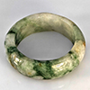 Natural Genuine Mutil-Color Green Jade 25.25 Ct. Round Cabochon Ring Size 9.5 Gemstone from Thailand Natural Genuine Mutil-Color Green Jade 25.25 Ct. Round Cabochon Ring Size 9.5 Gemstone from Thailand