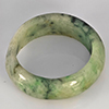 Natural Genuine Mutil-Color Green Jade 20.55 Ct. Round Cabochon Ring Size 9.5 Gemstone from Thailand Natural Genuine Mutil-Color Green Jade 20.55 Ct. Round Cabochon Ring Size 9.5 Gemstone from Thailand