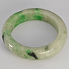 Natural Genuine Mutil-Color Green Jade 20.35 Ct. Round Cabochon Ring Size 9.5 Gemstone from Thailand Natural Genuine Mutil-Color Green Jade 20.35 Ct. Round Cabochon Ring Size 9.5 Gemstone from Thailand
