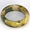 Natural Genuine Mutil-Color Green Jade 22.60 Ct. Round Cabochon Ring Size 9 Gemstone from Thailand Natural Genuine Mutil-Color Green Jade 22.60 Ct. Round Cabochon Ring Size 9 Gemstone from Thailand