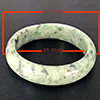 Natural Multi Color Green Jade 268.25 Ct. Round Bangle Gemstone From Thailand Natural Multi Color Green Jade 268.25 Ct. Round Bangle Gemstone From Thailand