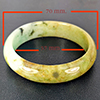 Natural Multi Color Green Jade 251.15 Ct. Round Bangle Gemstone From Thailand Natural Multi Color Green Jade 251.15 Ct. Round Bangle Gemstone From Thailand