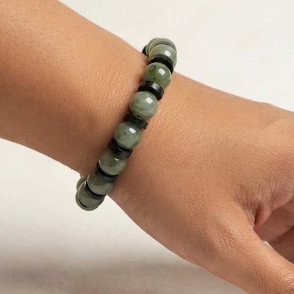 Natural Multi Color Jade Gemstones 176.23 Ct. Beads Mixed Shape Flexibility Bracelet Natural Multi Color Jade Gemstones 176.23 Ct. Beads Mixed Shape Flexibility Bracelet