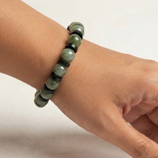 Natural Multi Color Jade Gemstones 176.34 Ct. Beads Flexibility Bracelet Mixed Shape Natural Multi Color Jade Gemstones 176.34 Ct. Beads Flexibility Bracelet Mixed Shape